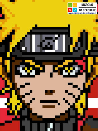 naruto pixel art