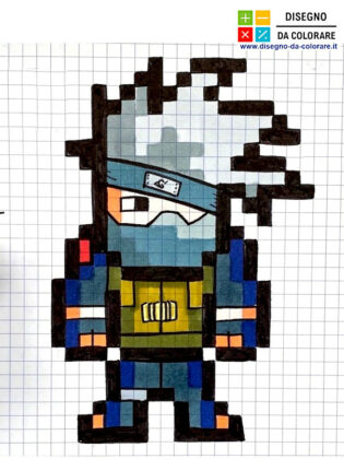 naruto shippuden pixel art