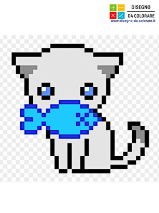 pixel art animali