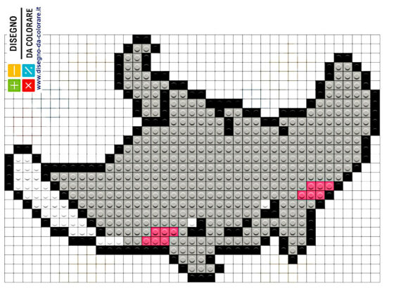 pixel art animali