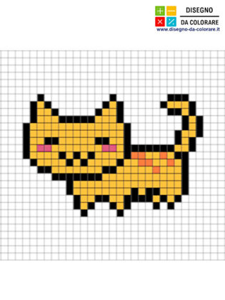 pixel art animali