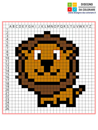 pixel art animali