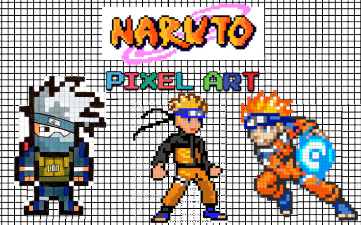 pixel art naruto