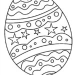 uovi di pasqua da colorare