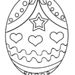 uovi di pasqua da colorare