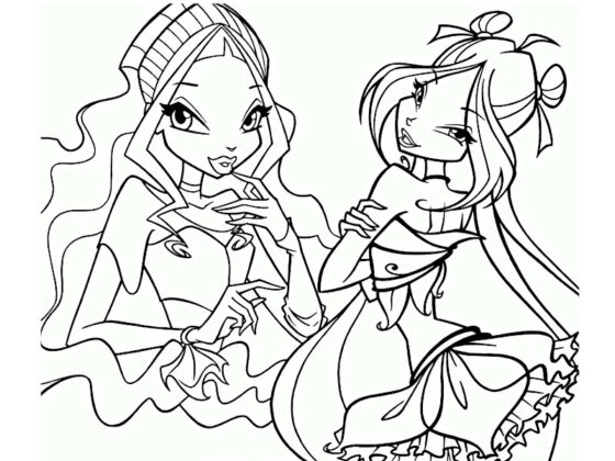 winx dreamix da colorare