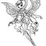 winx dreamix da colorare