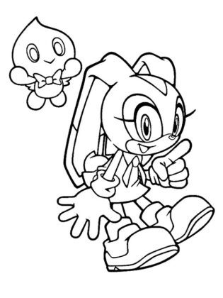 disegni di sonic