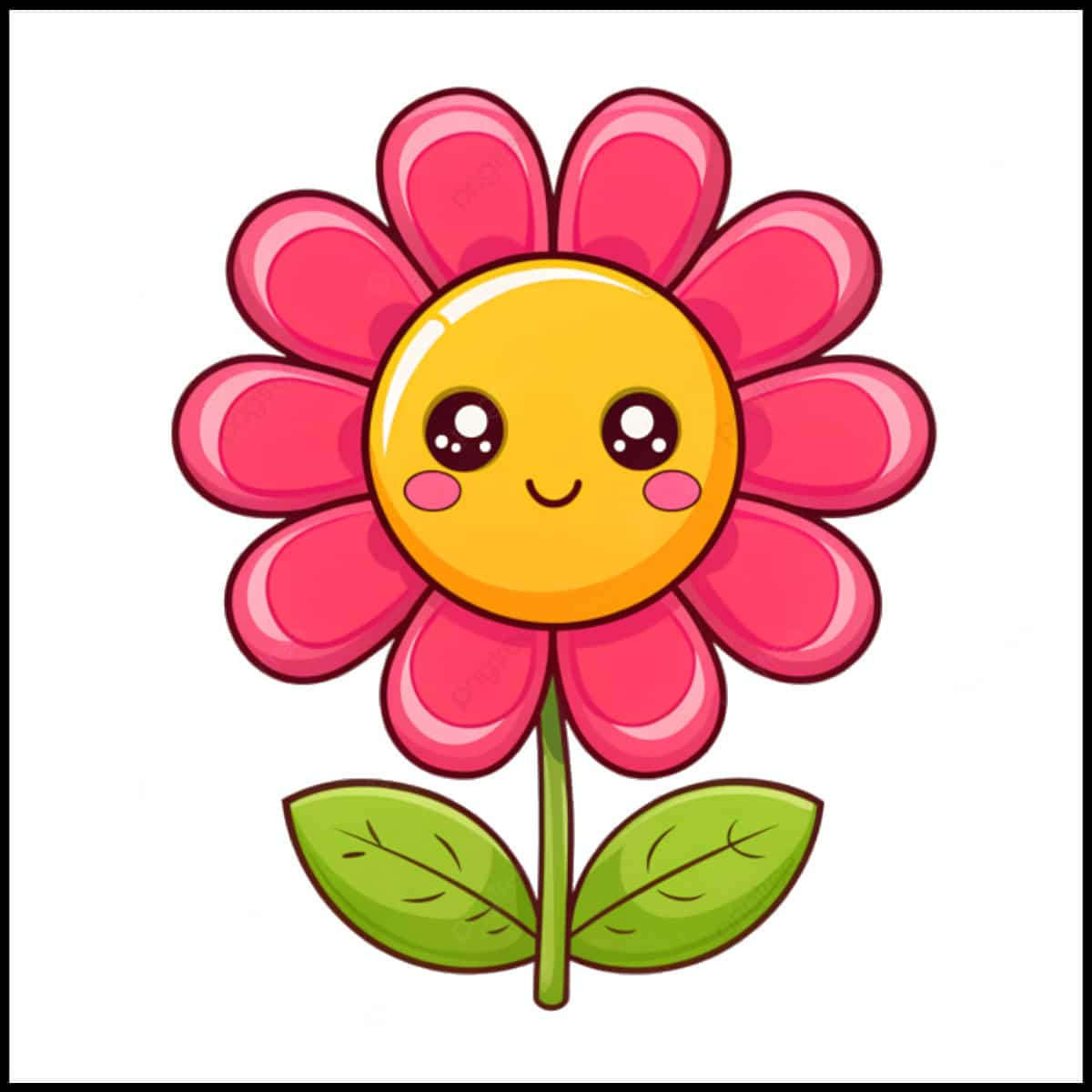 fiori da colorare
