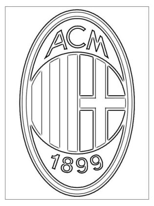 disegni da colorare calcio serie a