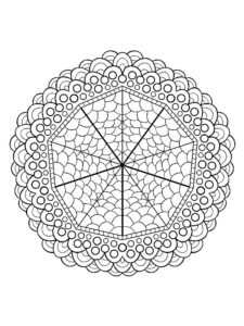 disegni mandala da colorare per adulti