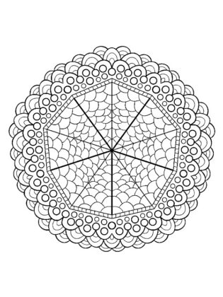disegni mandala da colorare per adulti