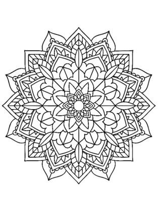 disegni mandala per adulti da stampare e colorare