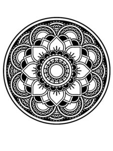 disegni mandala per adulti da stampare e colorare