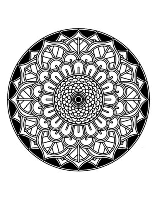 disegni mandala per adulti da stampare e colorare