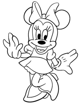minni da colorare