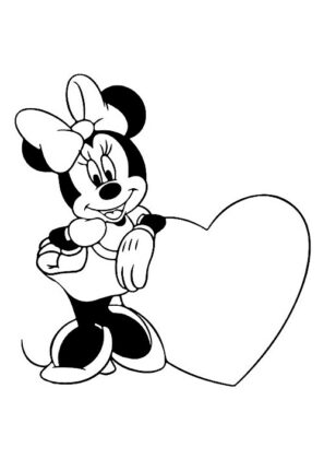 minnie disegno