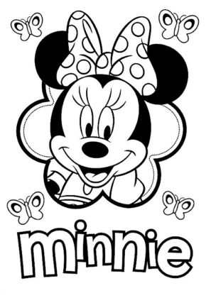 minnie disegno