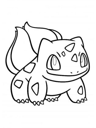 bulbasaur da colorare