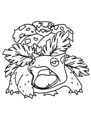 bulbasaur pokemon da stampare