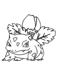 bulbasaur pokemon da stampare