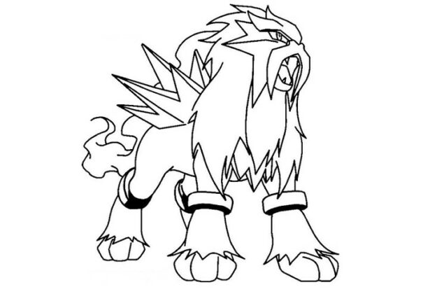 disegni da colorare pokemon leggendari