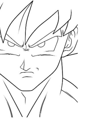 disegni goku