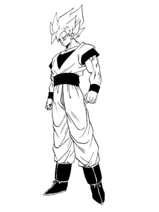 disegni goku
