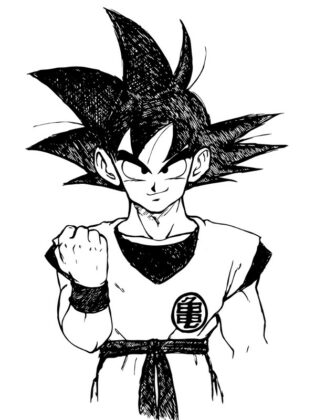 disegni goku