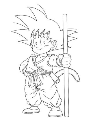 disegno goku