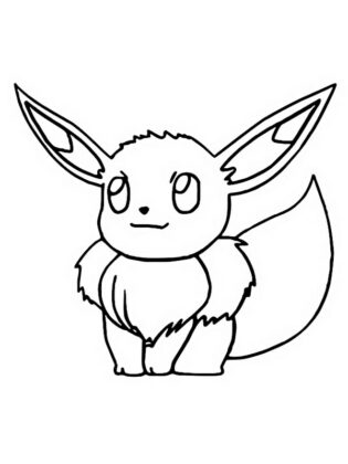 eevee da colorare