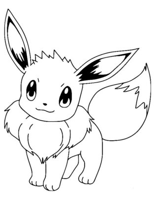 eevee da colorare