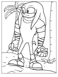 knuckles disegni