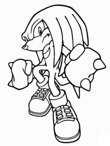 knuckles disegni