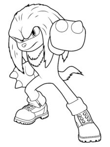 knuckles disegni