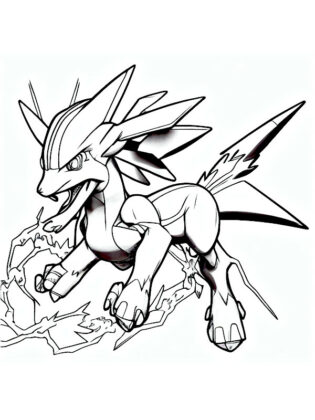 leggendari pokemon da colorare