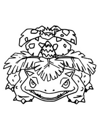 pokemon bulbasaur da colorare