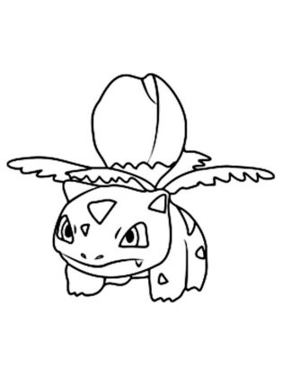 pokemon bulbasaur da colorare