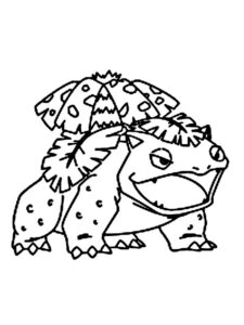 pokemon bulbasaur da colorare