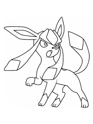 pokemon eevee da colorare