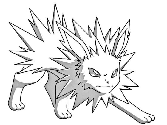 pokemon eevee evoluzioni da colorare