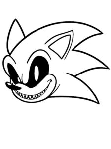 sonic.exe disegno