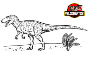 velociraptor disegno