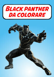 disegni black panther