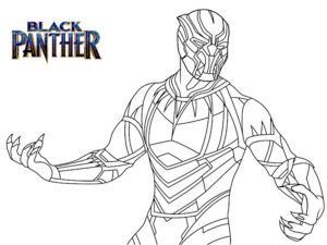 disegni black panther