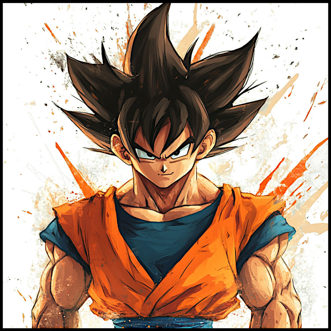 goku da colorare