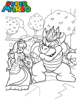 disegni di peach