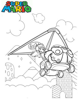 disegni di peach facili