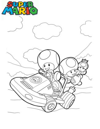 toad da colorare