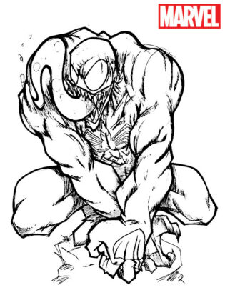 disegni di venom